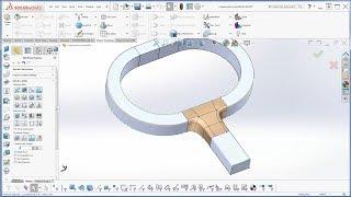 Power Surfacing Constraints for industrial design in SOLIDWORKS.