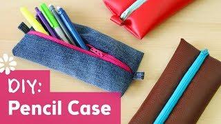 Back to School DIY Pencil Case with Zipper | Sea Lemon