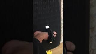 kitesurf footstraps with ratchet