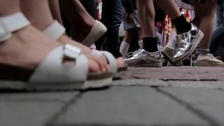 Shoes Feet Walking - Free HD Stock Footage - No Copyright - People Legs Crowd