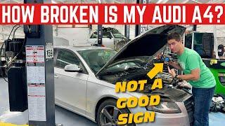 Here's Everything That's WRONG With My CHEAP Audi A4 (It's Bad)