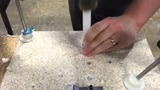 Keep Nut (by Special insert) Video Using Hand Drill on Solid Surface