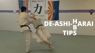 De-Ashi-Harai Tips | Riki Judo Dojo