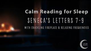 Seneca's Letters 7-9: Calm Reading with Crackling Fireplace & Relaxing Frequencies