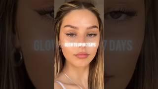 Glow Up in 7 days #shorts #trendingshorts #attractiveness #glowingskin #glowuptips #skincareroutine