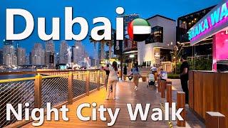 Real Dubai 2024! The best city in the world | Best Night Walking Tour 4K 