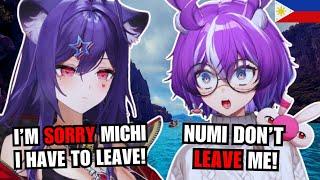 Numi Missed Michi During Her Trip in the Philippines