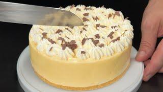 Only 5 minutes! Homemade dessert that melts in your mouth! No baking or gelatin!