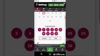 UK49s 6/49- How to bet using my code/s