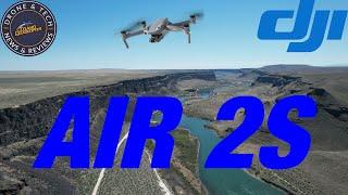 DJI Air 2S First Flight Over The Snake River Canyon