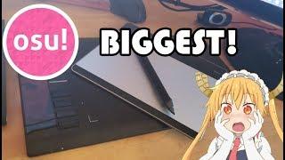 the BIGGEST tablet I have used for osu!