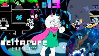 ИСПЫТАНИЯ И ПРОЩАНИЕ В ЗАМКЕ!!!Deltarune глава 2 (русификатор) #13