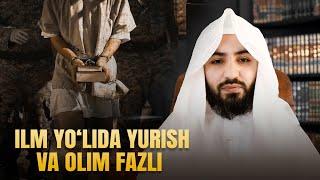 Ilm yo‘lida yurish va olim fazli haqida | Ustoz Abdulloh Zufar