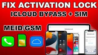 (2022) New iCloud Bypass With Sim | Unlock/Remove iCloud Activation Lock Mina Activator Universal