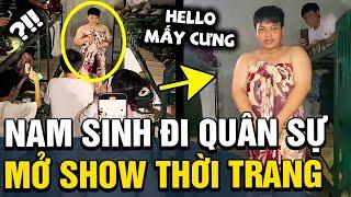 Học quân sự cho cứng cỏi, sương gió nhưng ký túc xá nam lại bị "BẺ CONG" khiến cđm ngỡ ngàng| TÁM TV