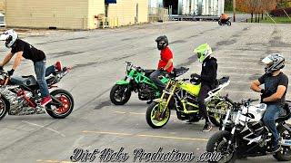 SUNDAY FUNDAY LOT SESH - NOV. 1ST 2015 - LOUISVILLE BIKELIFE - STUNT RIDING