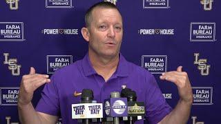 LSU Jay Johnson previews start to Tigers fall baseball