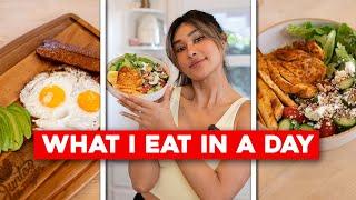 My Typical Day of Eating!!! High Protein + Low Carb