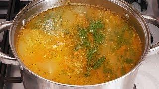 ЛЮБИМЫЙ "Украинский" капустняк!Ukrainian soup!