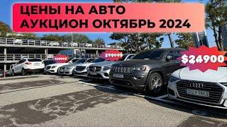 Авто из Кореи// Цены на Аукционе Октябрь 2024