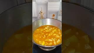 চিংড়ি দিয়ে ওলকপি রেসিপি। #food #short video #cooking #youtube