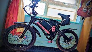 KuKirin V1 PRO Electric Bike Converted Into eBMX With TEST RIDES