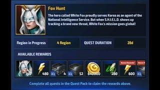 Marvel: Future Fight - Fox Hunt Heroic Quest [Story and bosses]