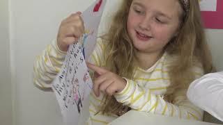 Sophia, Isabella e Alice Lendo Cartas e Visitando o Bosque Parte 1