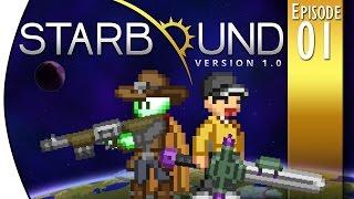 A Shoggoth on the Roof - Let's Play Starbound 1.0 Co-op Ep. 01