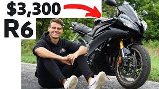 Buying a SUPER CHEAP 2008 YAMAHA R6 [Best Budget 600cc Sportbike]