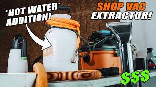 HOMEMADE SHOP VAC EXTRACTOR | WITH *HOT* WATER!