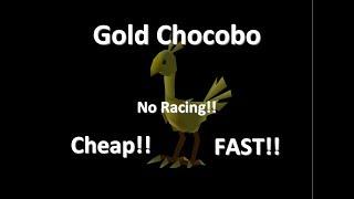 FF7 - How To Get A Gold Chocobo Faster, Sooner & Cheaper Without Racing!