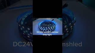 #WS2811 DC24V 64LED/m #Addressable RGB #LED #Strip #Light | Smooth Lighting Effects Test #mshled