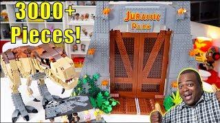 LEGO Jurassic Park Build - Over 3000 Pieces!