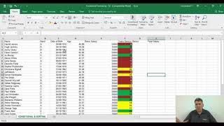 Conditional Formatting In Microsoft Excel | nilc.co.uk tutorial