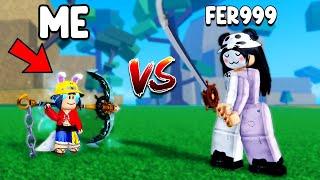 imFiji vs Fer999 in Blox Fruits PvP