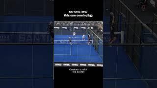 Augsburger  and Cardona  are DOMINATING #padel #fyp #highlights #crazy