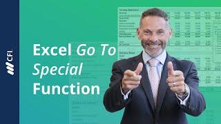 Excel Go To Special Function