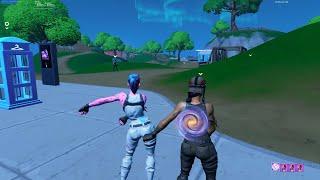 I went into Party Royale as a Default then put on the PINK GHOUL TROOPER...