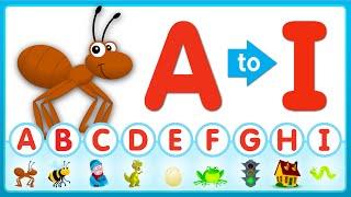 A-I Review Song (Uppercase) | Super Simple ABCs