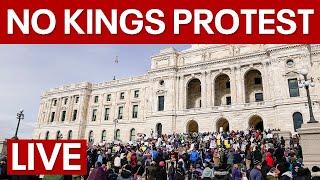 LIVE I No Kings protest: Minnesota rally against Trump at State Capitol