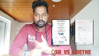 ÖSD  VS  GOETHE  & MY PERSONAL EXPERIENCES AND ADVICES. MALAYALAM VLOG.#youtubeshort #lerngerman