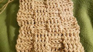 The "Basketweave Stitch" Crochet Tutorial