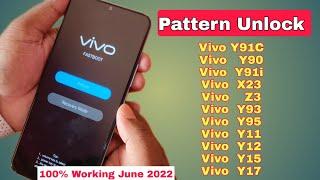 Vivo Y91c, Y90, Y91i, Y93, Y95, Y11, Y12, Y15, Y17 All Type Password, Pattern Lock Remove In 1 Click