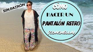 Cómo hacer un pantalón retro tipo Coachella