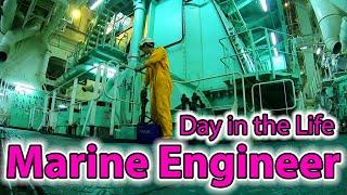 Day in the Life of a Mega-ship Marine Engineer