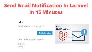 How To Send Email Notification In Laravel Tutorial