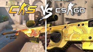 ALL AWP SKINS - CS2 vs CSGO