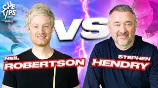 Neil Robertson Vs Stephen Hendry In The Ultimate Snooker Skills Challenge