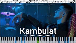 Kambulat — Привет (кавер на пианино + ноты)